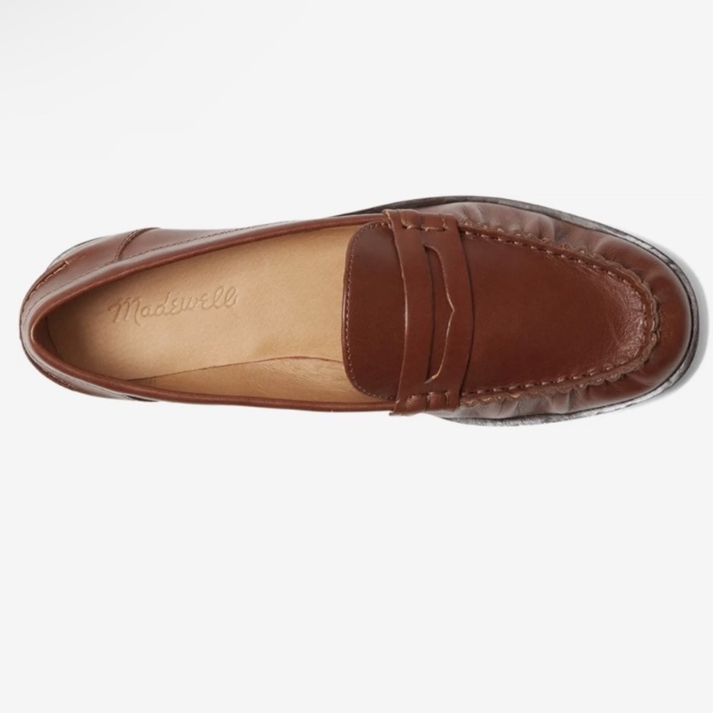 Madewell Brown Leather Loafers